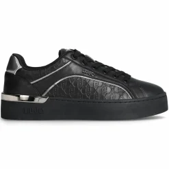 Baskets en Cuir Silvia noires-Liu-Jo Hot