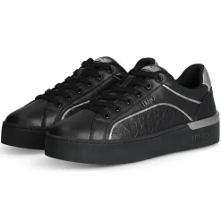 Baskets en Cuir Silvia noires-Liu-Jo Hot