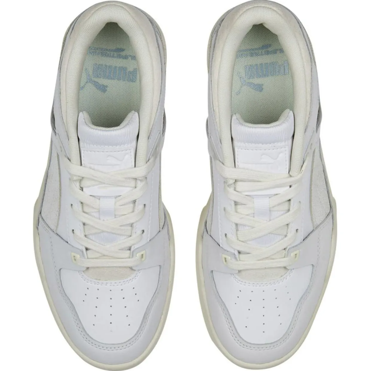 Femme Puma Baskets^Baskets en Cuir Slipstream Thrifted blanc/beige