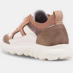 Femme Geox Baskets^Baskets en Cuir Spherica multicolores