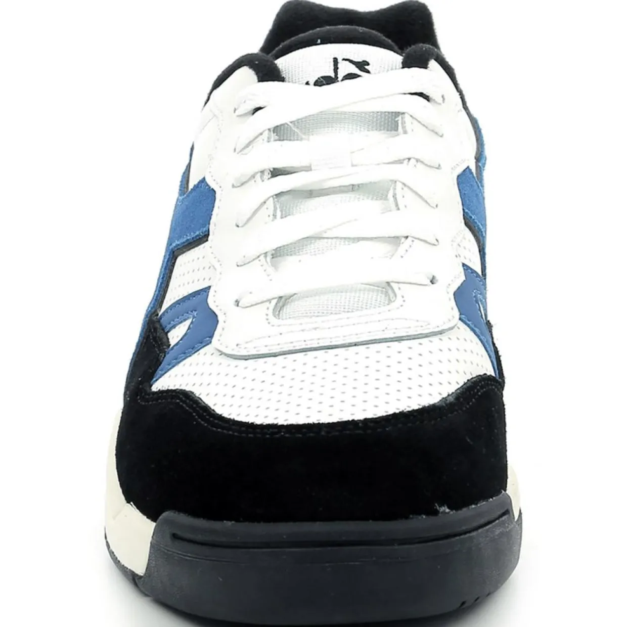 Homme Diadora Baskets^Baskets en Cuir Winner Sl noir/bleu/blanc