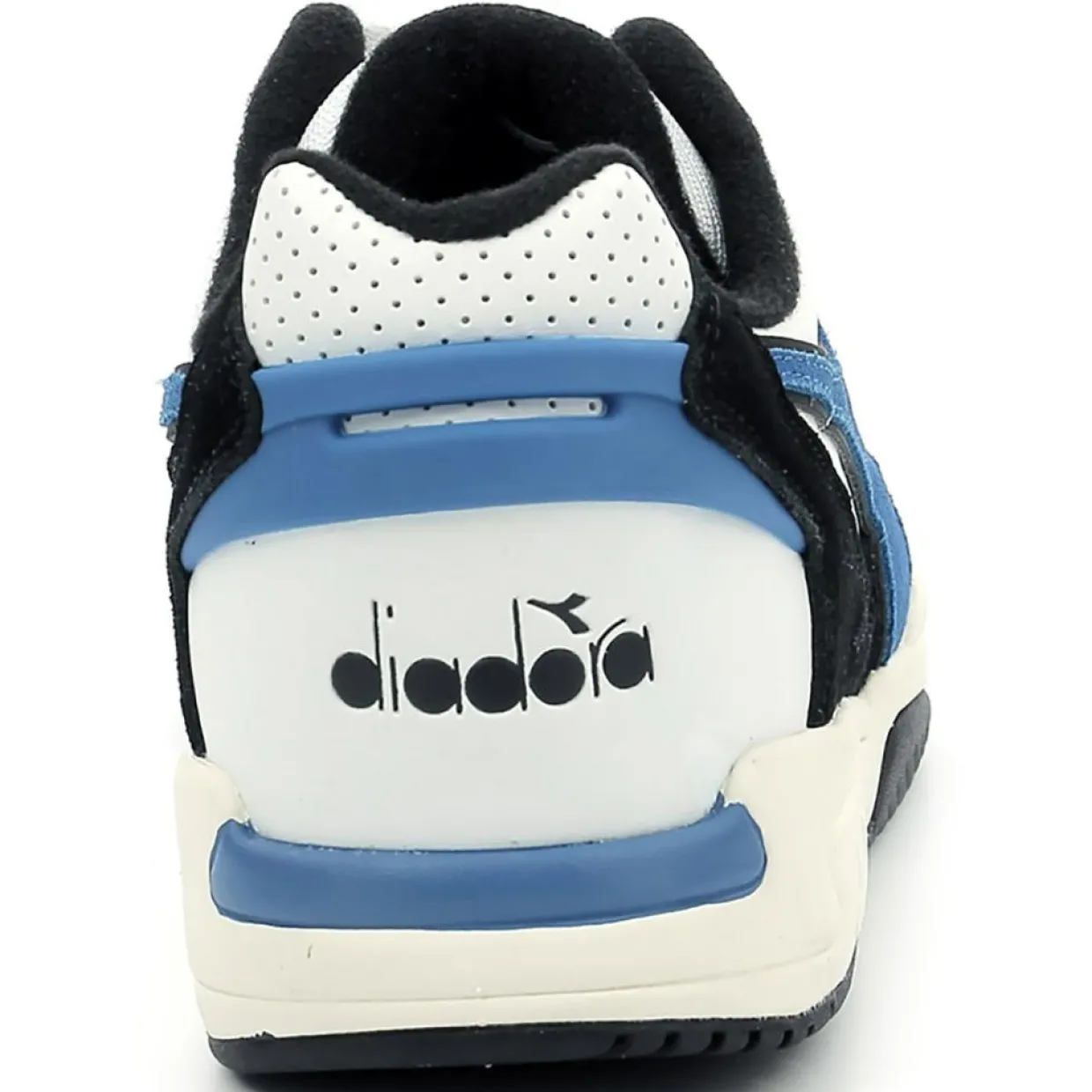 Homme Diadora Baskets^Baskets en Cuir Winner Sl noir/bleu/blanc