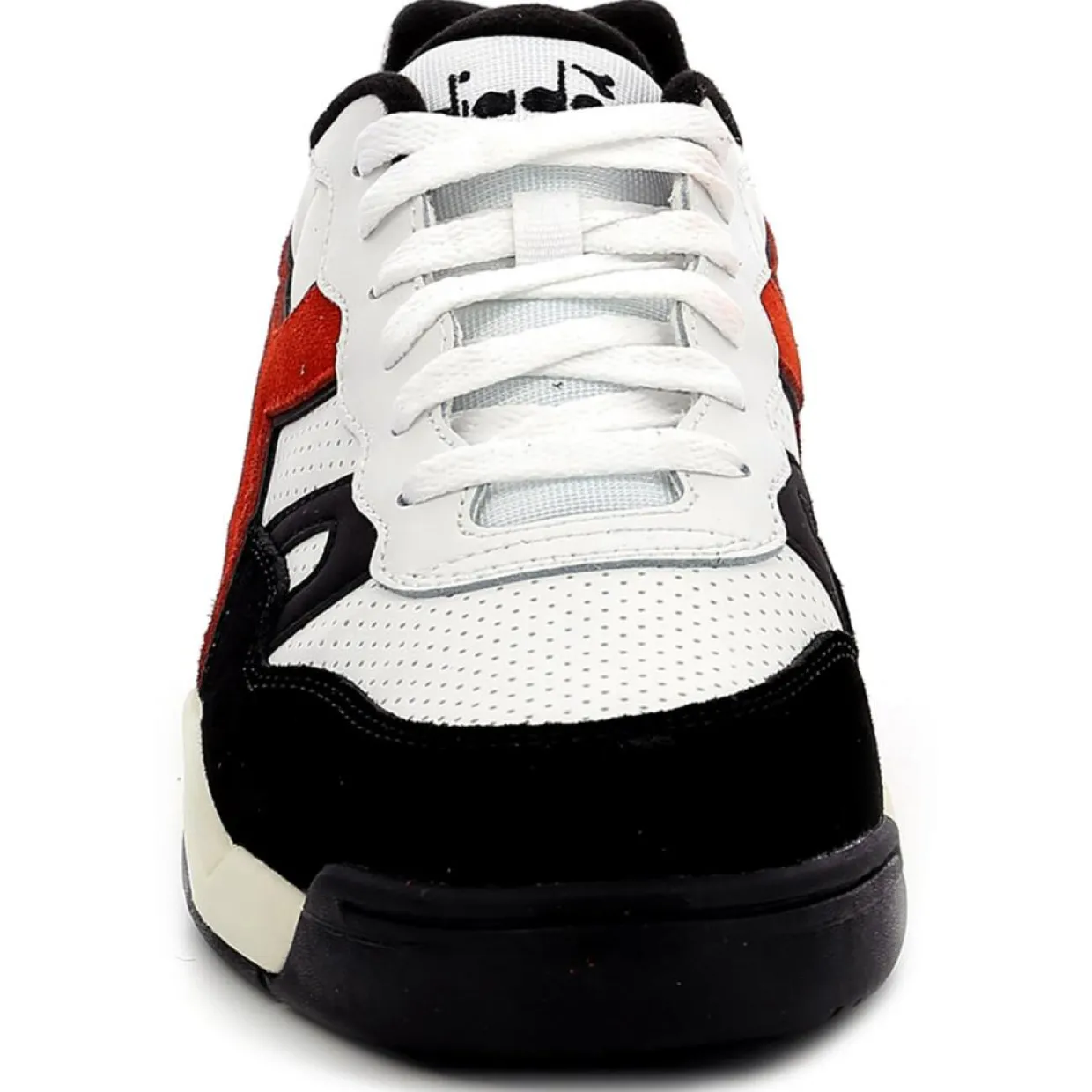 Homme Diadora Baskets^Baskets en Cuir Winner Sl noir/rouge/blanc