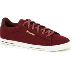 Baskets en Laine mélangée Agate Winter bordeaux-Le Coq Sportif Discount