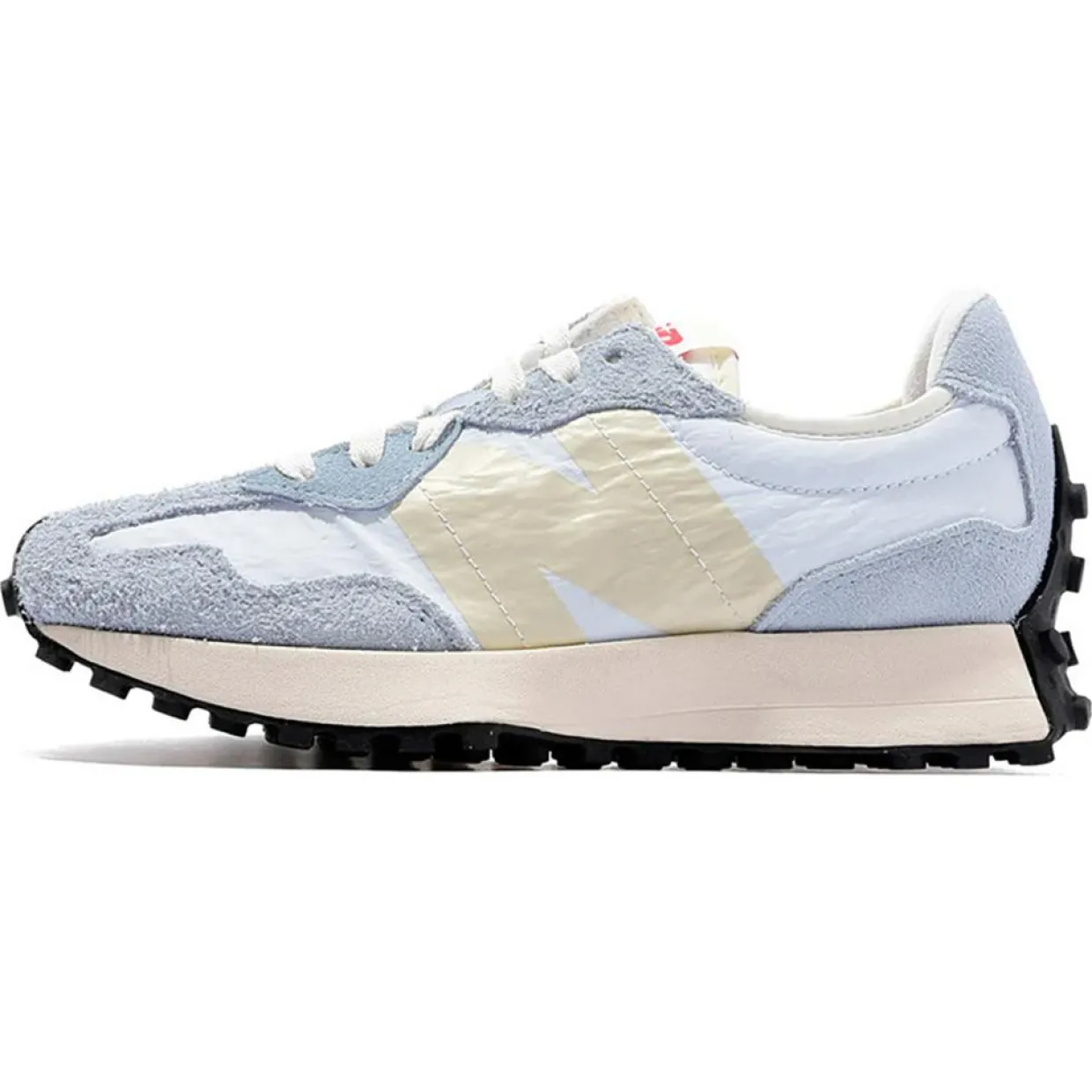 Homme New Balance Baskets^Baskets en Mesh & Velours de Cuir 327 bleues