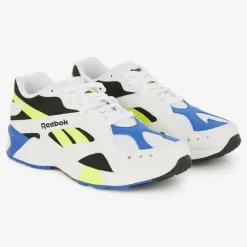 Baskets en mesh Aztrek blanc/noir/jaune-Reebok New