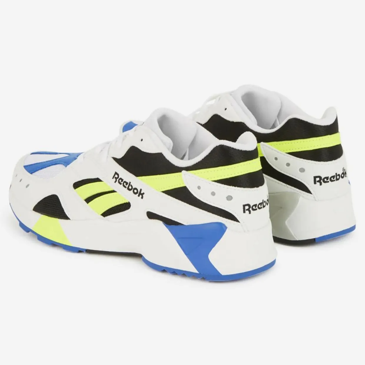 Baskets en mesh Aztrek blanc/noir/jaune-Reebok New