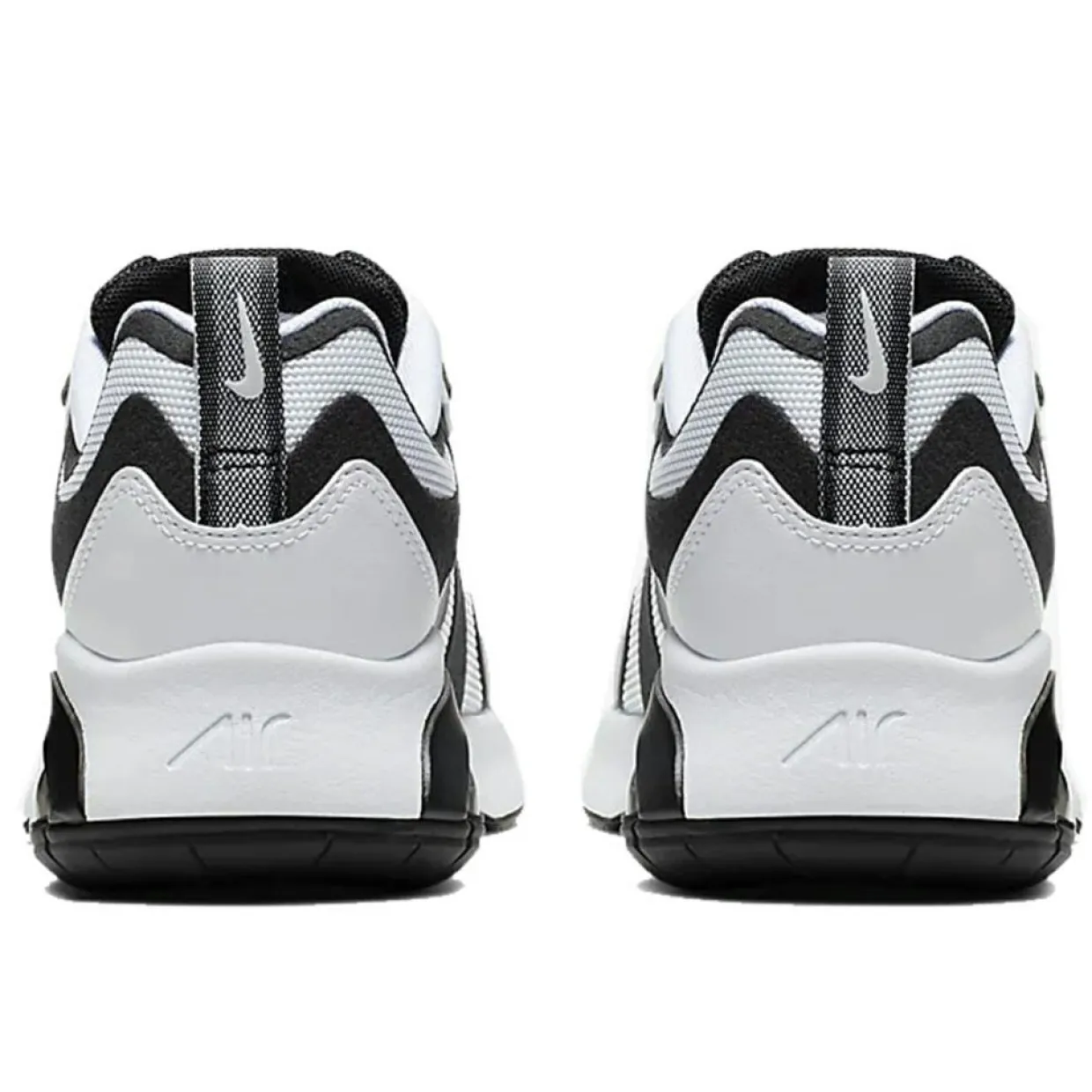 Homme Nike Baskets^Baskets en Tissu & Cuir Air Max 200 blanc/noir