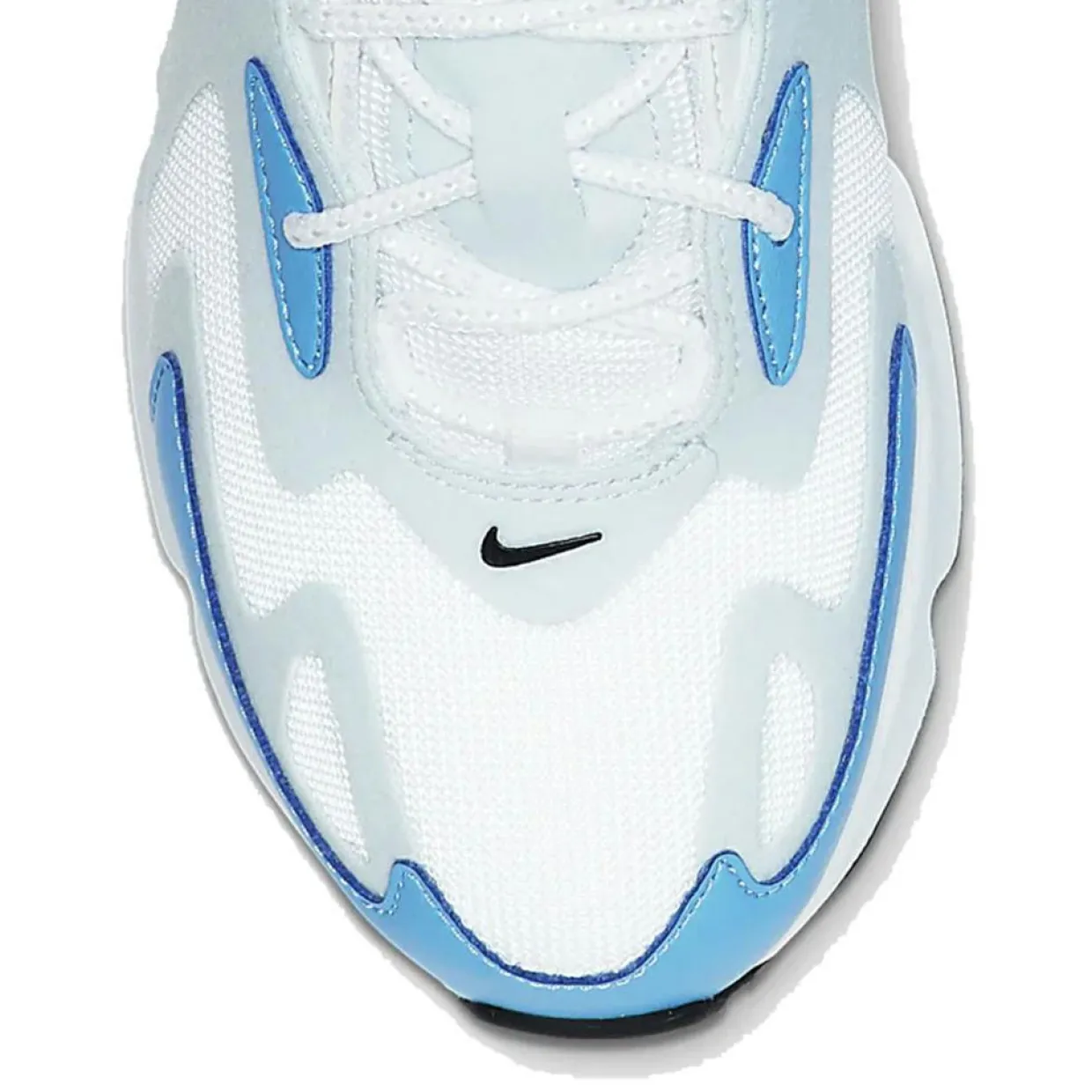 Homme Nike Baskets^Baskets en Tissu & Cuir Air Max 200 blanc/bleu/orange