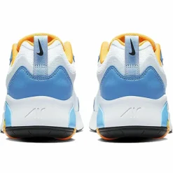 Homme Nike Baskets^Baskets en Tissu & Cuir Air Max 200 blanc/bleu/orange