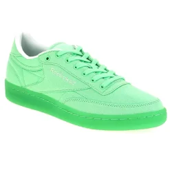 Femme Reebok Baskets^Baskets en Toile Club C 85 Canvas vertes