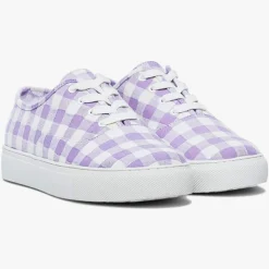 Baskets en Toile Nikolaus vichy lilas-Bocage Hot