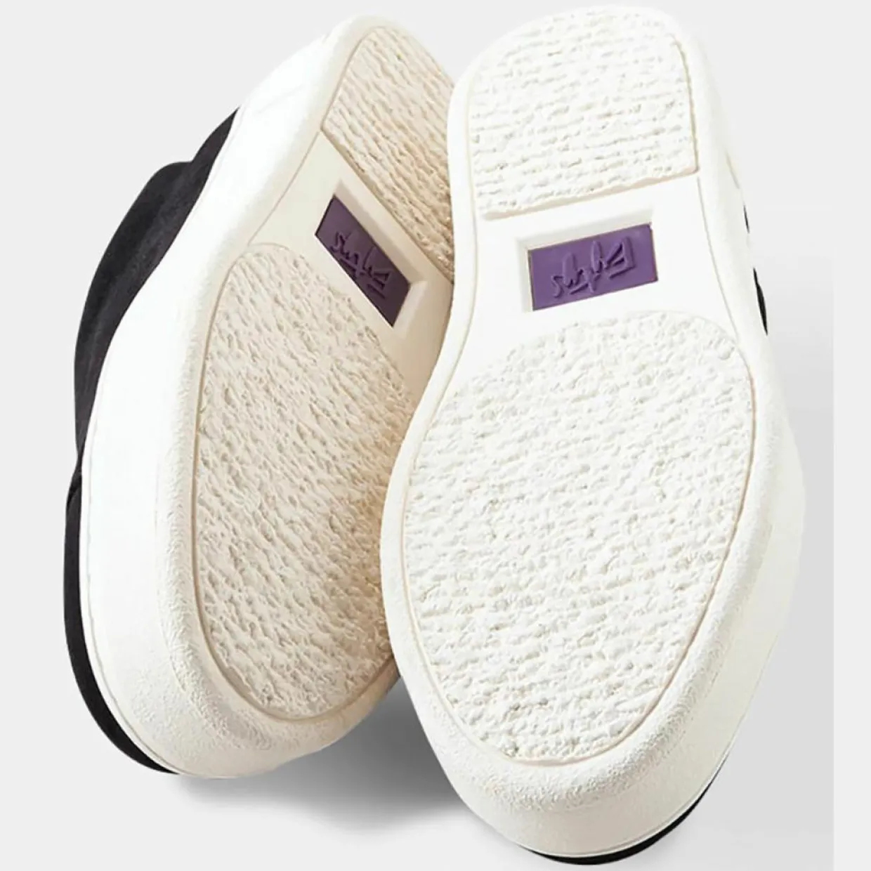 Baskets en Velours de Cuir Doja So Suede noires-Eytys Clearance