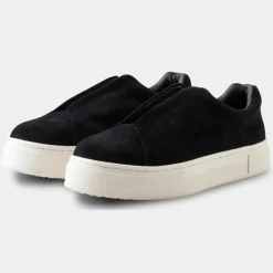 Baskets en Velours de Cuir Doja So Suede noires-Eytys Clearance