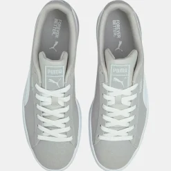 Homme Puma Baskets^Baskets en Velours de Cuir Re:Style grises