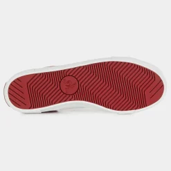 Femme Le Coq Sportif Baskets^Baskets en Velours de Cuir Verdon Plus prune