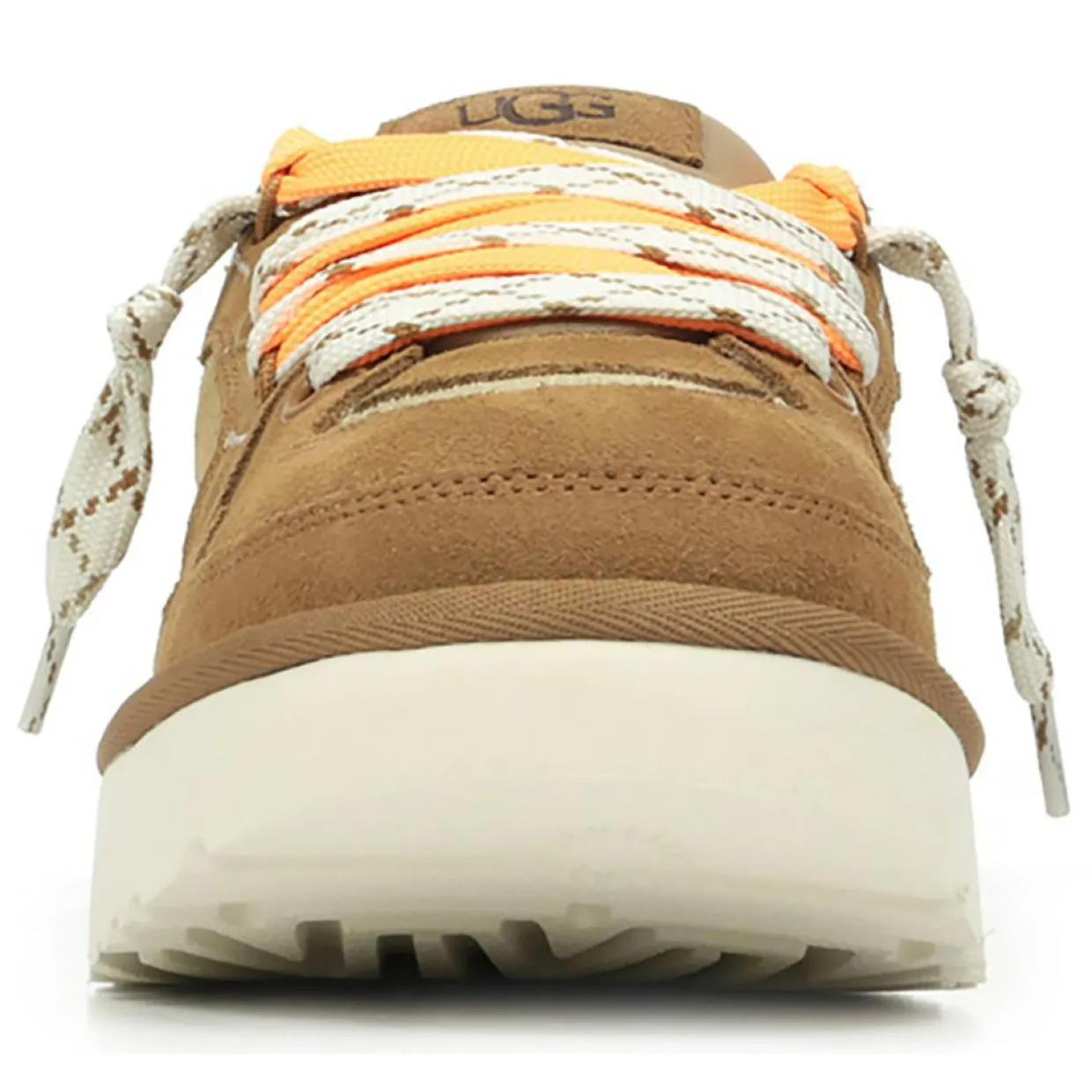 Homme Ugg Baskets^Baskets en Velours de Cuir Lo Lowmel marron