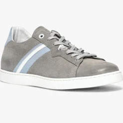 Homme Bocage Baskets^Baskets en Velours de Cuir Koumac grises