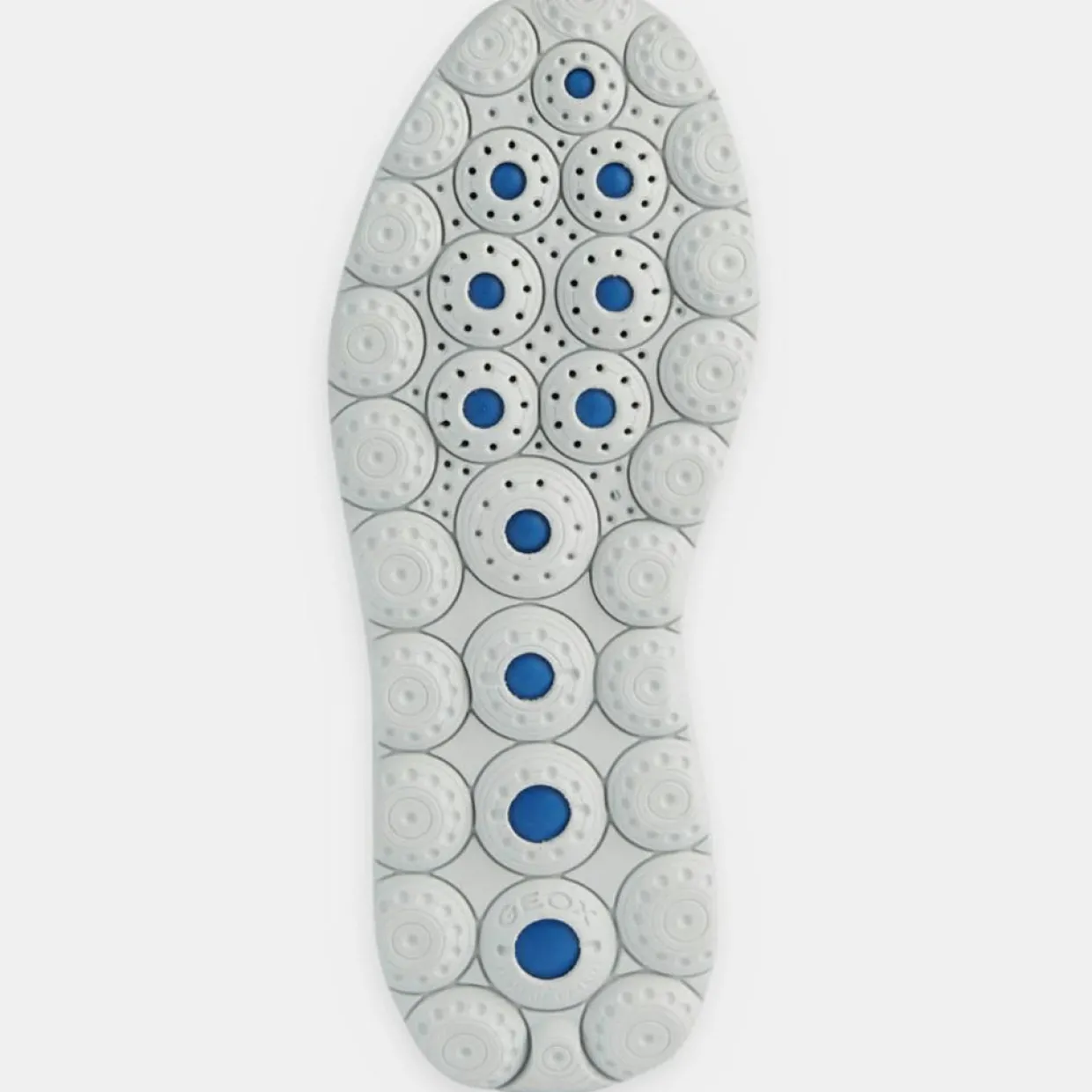 Baskets en Velours de Cuir Spherica bleu marine-Geox Sale