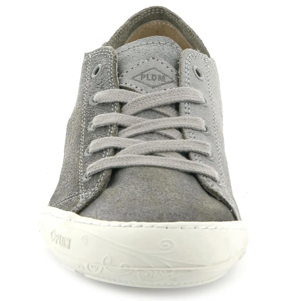 Baskets en Velours de Cuir irisé Game grises-Palladium Online