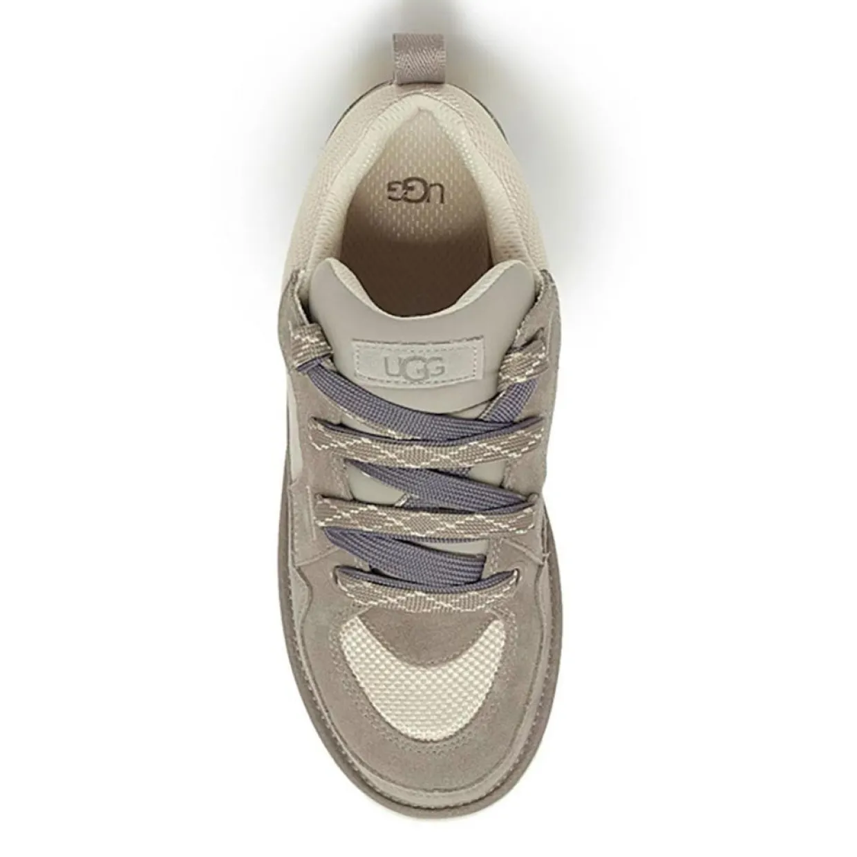 Baskets en Velours de Cuir Lo Lowmel grises-Ugg Clearance