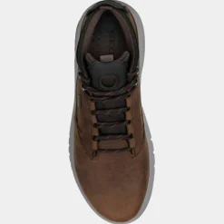 Homme Geox Baskets^Baskets en Velours de Cuir Aerantis 4X4 marron