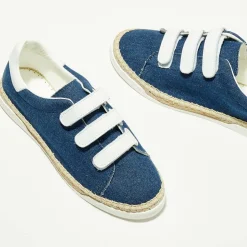 Baskets espadrilles en Cuir Lancry jean-Canal Saint Martin Discount