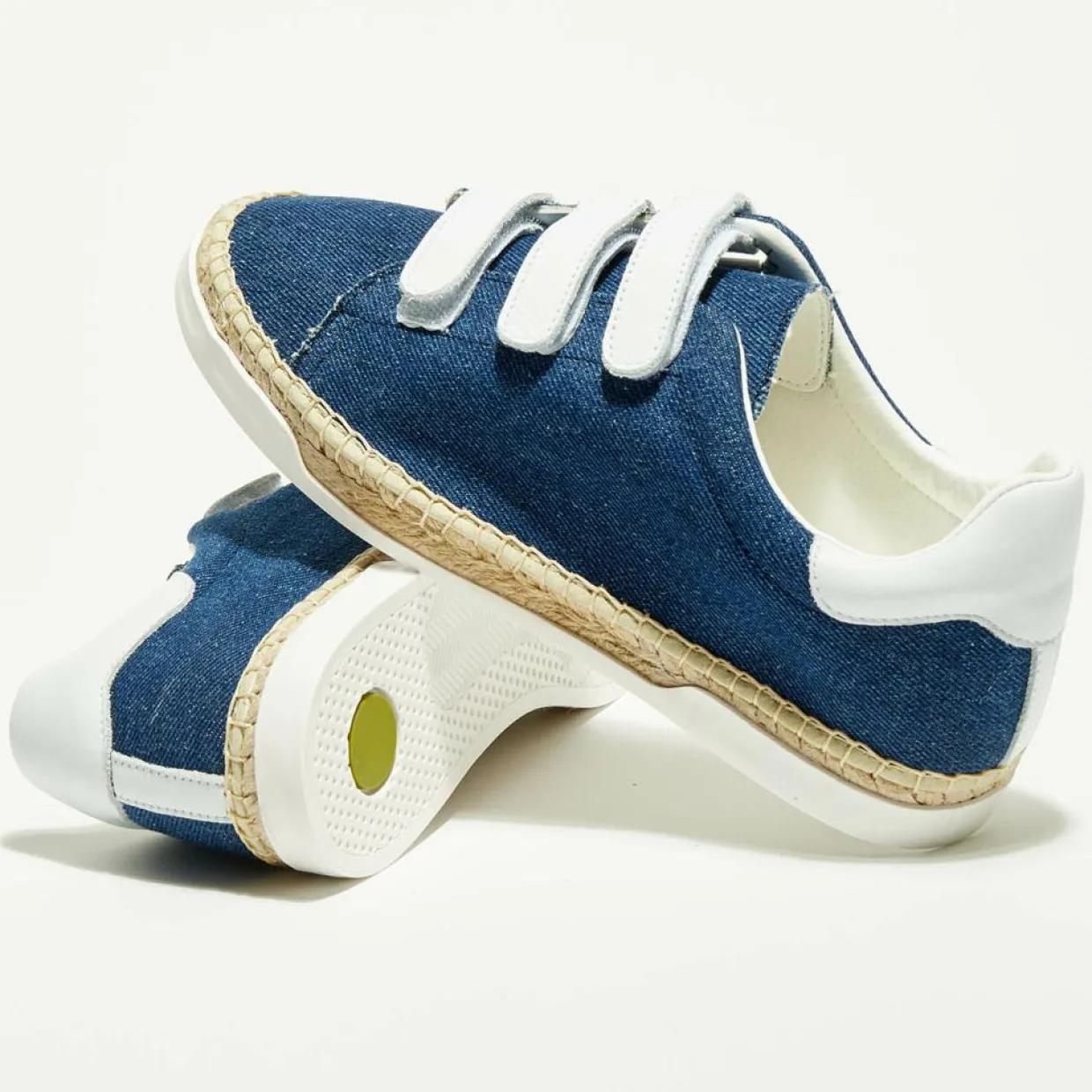 Baskets espadrilles en Cuir Lancry jean-Canal Saint Martin Discount