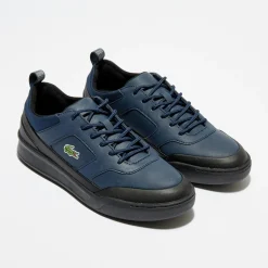 Homme Lacoste Baskets^Baskets Explorateur Sport 417 2 Q4 bleu marine/noir