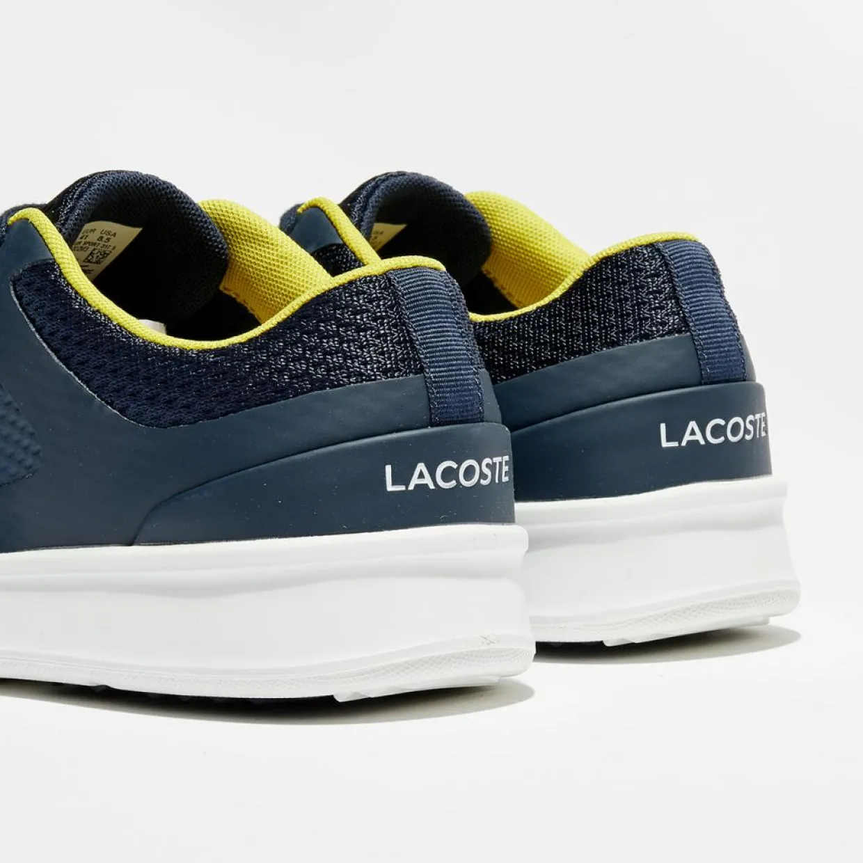 Homme Lacoste Baskets^Baskets Explorateur Sport 317 5 bleu marine/jaune
