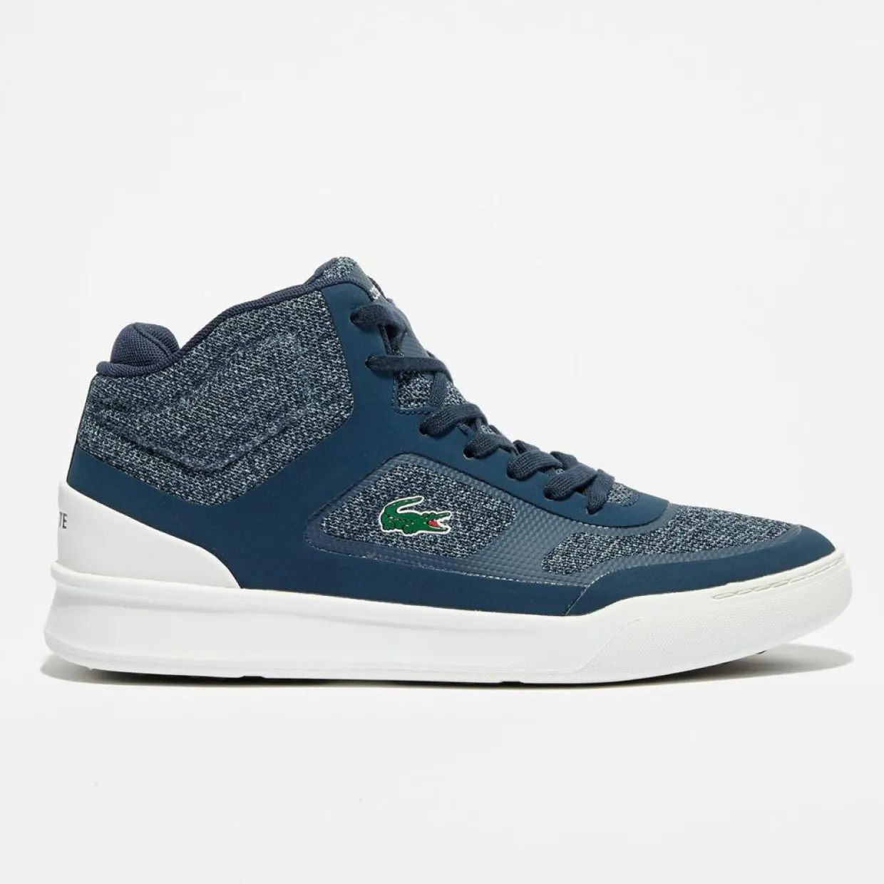 Homme Lacoste Baskets^Baskets Explorateur Spt Mid 317 2 bleu marine/blanc