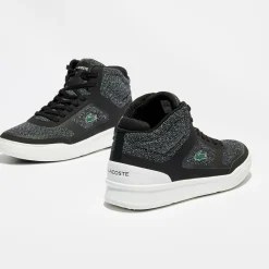Homme Lacoste Baskets^Baskets Explorateur Spt Mid 317 2 noir/blanc
