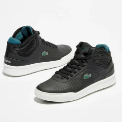 Baskets Explorateur Spt Mid 317 5 noir/vert foncé-Lacoste Sale