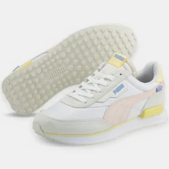 Baskets Future Rider blanc/gris-Puma Outlet