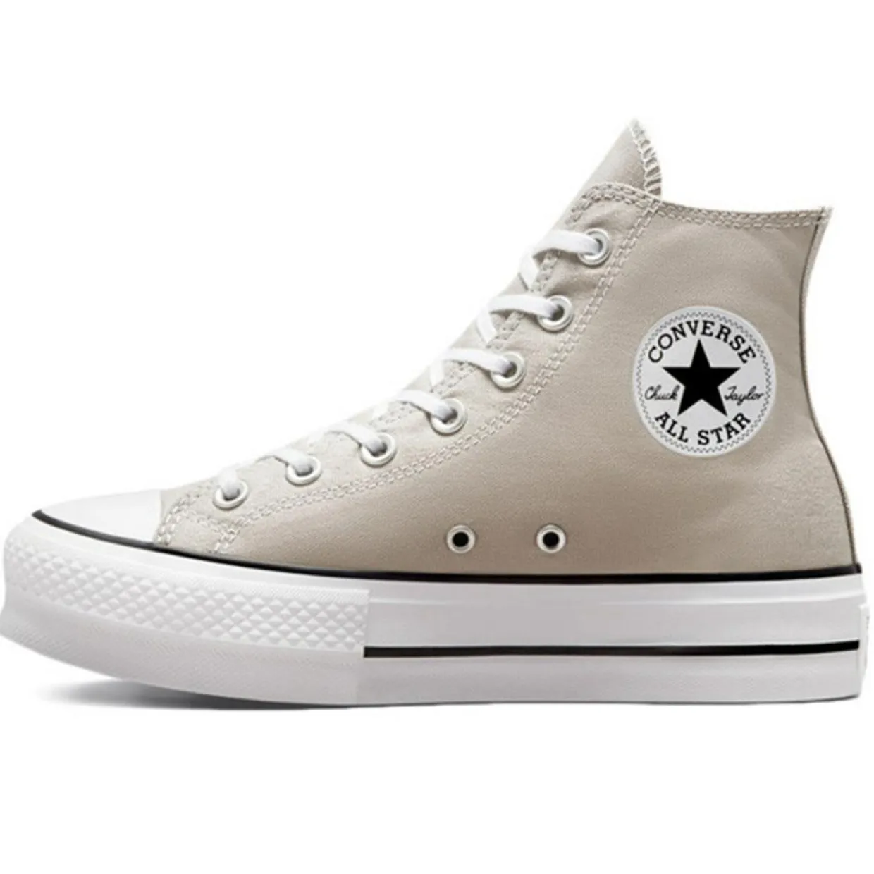 Femme Converse Baskets^Baskets Hi All Star Lift beiges