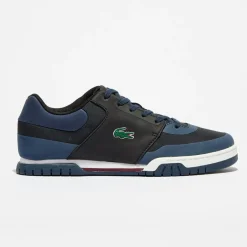 Homme Lacoste Baskets^Baskets Indiana Evo 417 1 Q4 noir/bleu marine