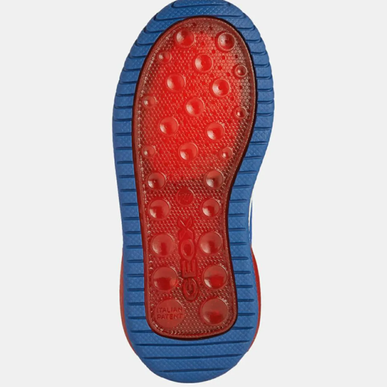 Baskets Inek Mario x Super Mario à scratchs bleu/rouge-Geox Sale