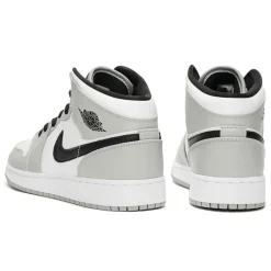Femme Nike Baskets^Baskets Jordan 1 Mid grises