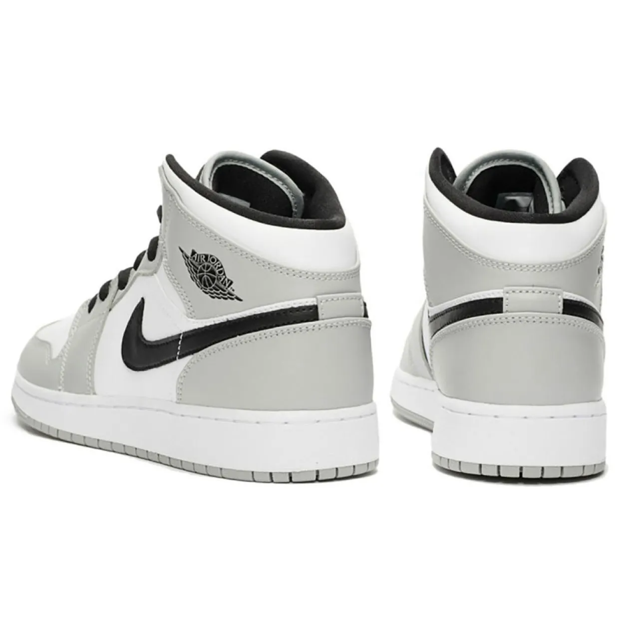 Femme Nike Baskets^Baskets Jordan 1 Mid grises