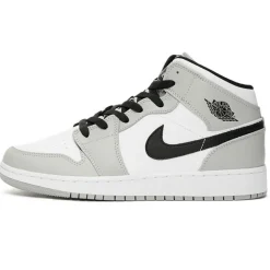 Femme Nike Baskets^Baskets Jordan 1 Mid grises