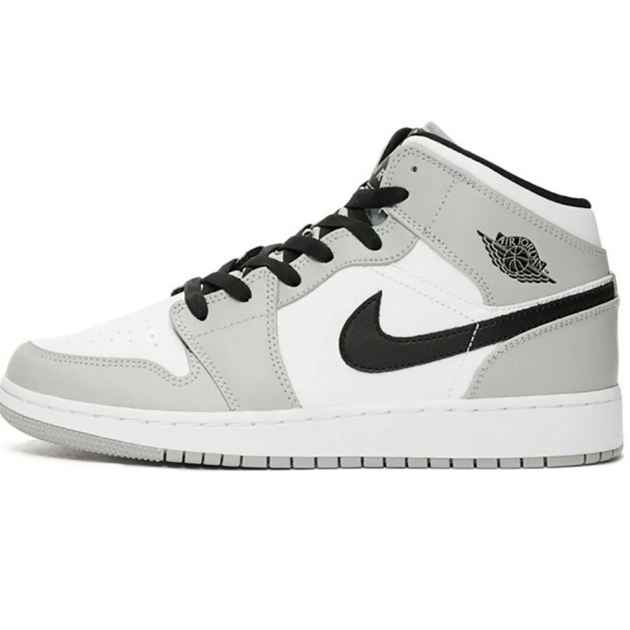 Femme Nike Baskets^Baskets Jordan 1 Mid grises