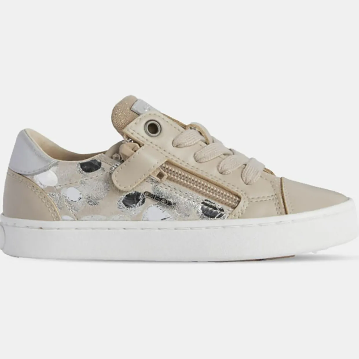 Enfant Geox Fille^Baskets Kilwi beiges