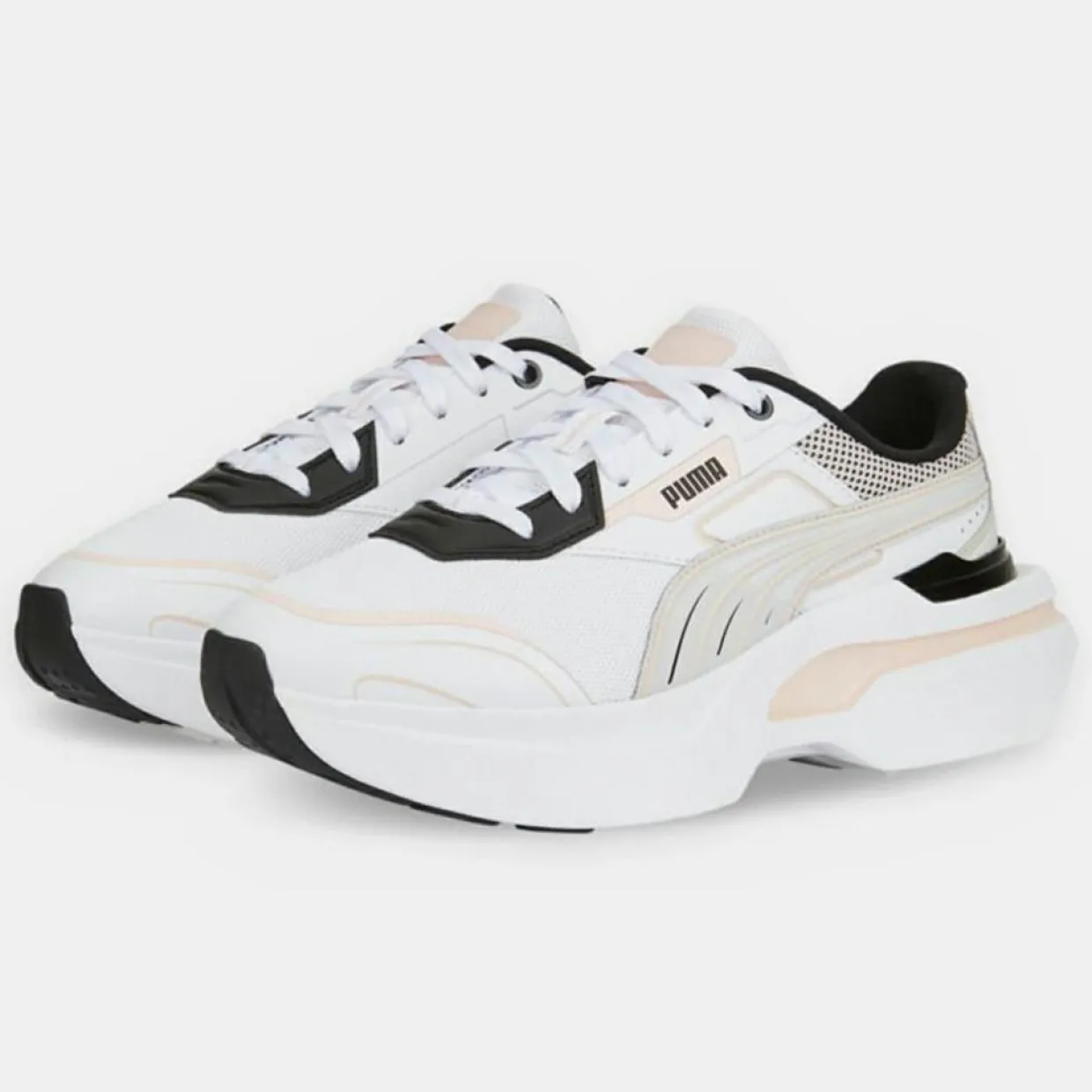 Femme Puma Baskets^Baskets Kosmo blanc/rose