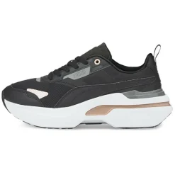 Femme Puma Baskets^Baskets Kosmo Rider Metal noires