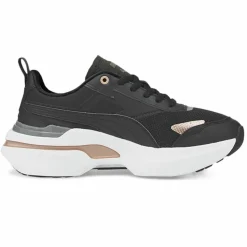 Femme Puma Baskets^Baskets Kosmo Rider Metal noires