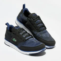 Homme Lacoste Baskets^Baskets L.Ight 317 3 bleu/noir