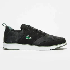 Baskets L.Ight 317 3 noires-Lacoste Discount
