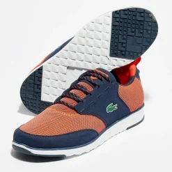 Homme Lacoste Baskets^Baskets L.Ight 317 1 rouge/bleu marine