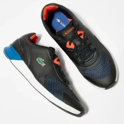 Homme Lacoste Baskets^Baskets Ltr.01 317 6 noir/bleu foncé