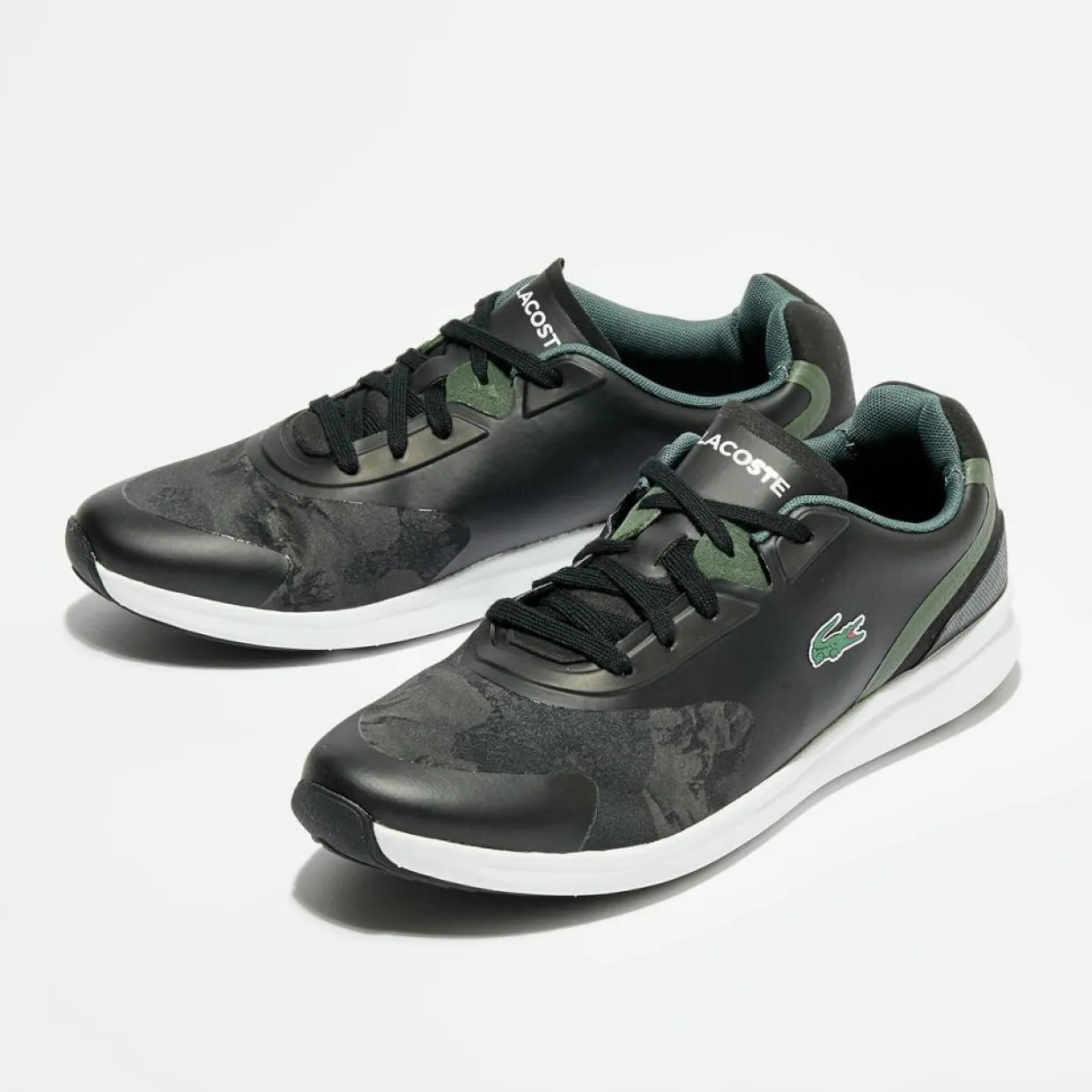Baskets Ltr.01 317 5 noir/vert-Lacoste Outlet